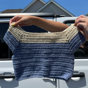 Handmade Crocheted Cropped Top