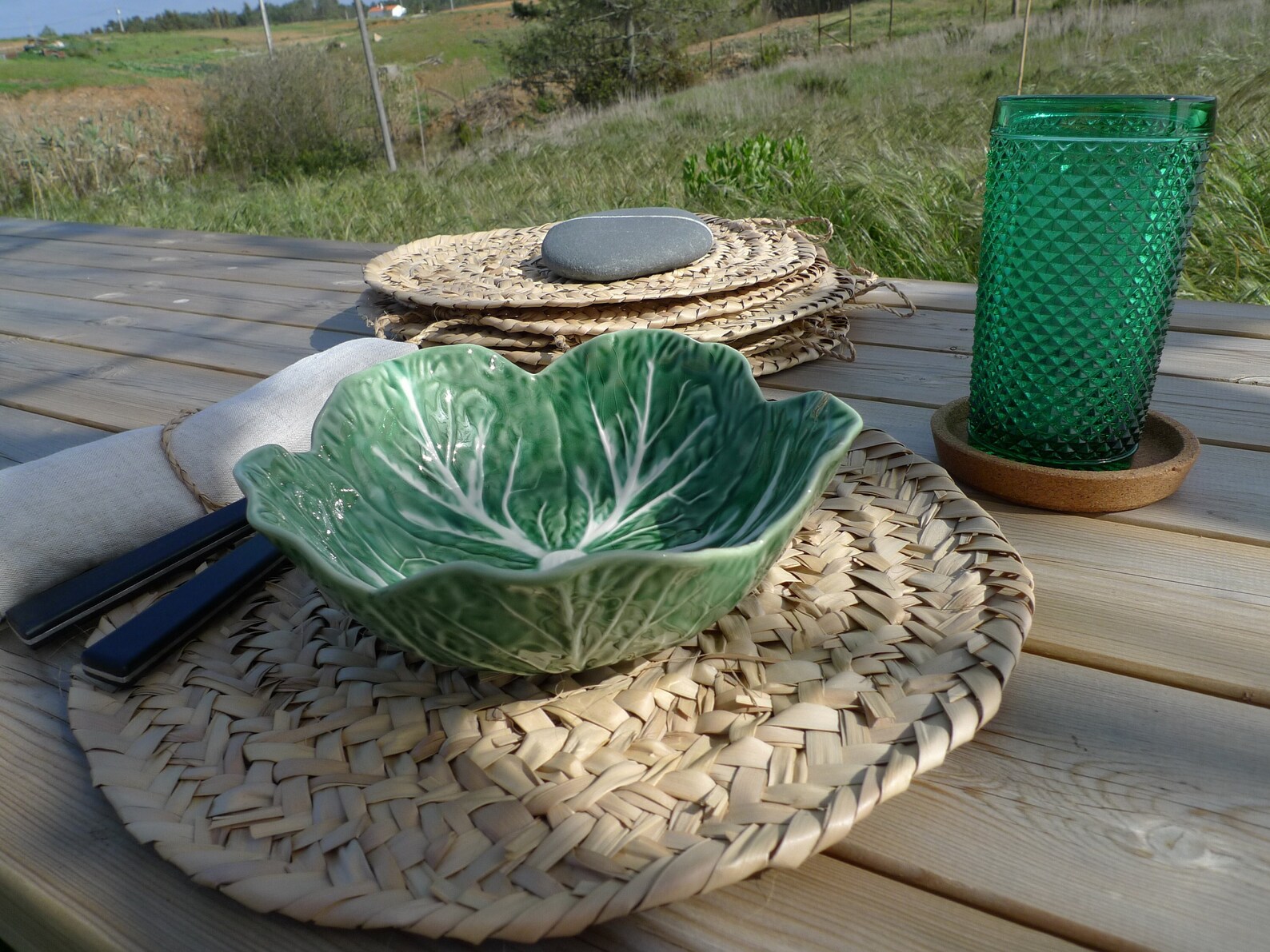 Individuals Placemats in Palm Handweaved Palm Placemats Etsy