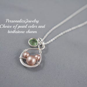 Geburtsstein Charm Halskette | Infinity Anhänger Schmuck | Sterling Silber Schmuck | Micky Maus Anhänger | Disney Thema Hochzeitsgeschenk für Braut