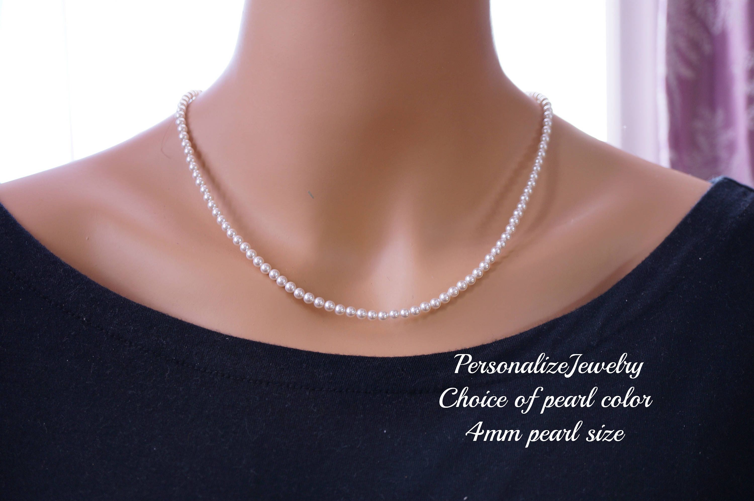 PEARL NECKLACE Bridal Jewelry 