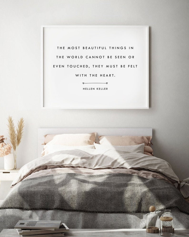 Helen keller quote Sympathy printable Printable quote | Etsy