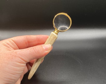 Deer Antler Handle Magnifying Glass