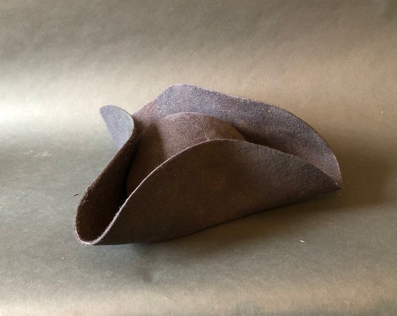 Wool Felt tricorn Hat Mid-18th Century 