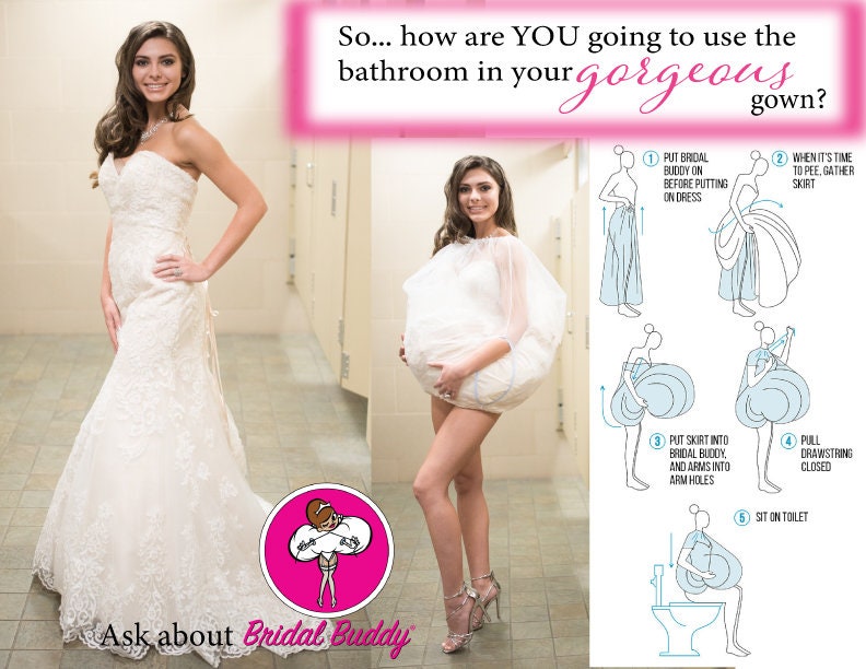 Bridal Buddy - We think Bridal Buddy is cute! #weddingdress  #weddingdresstips #weddingdresshacks #bridetips #bridehacks #bridal  #bridalbuddy #weddingwednesday