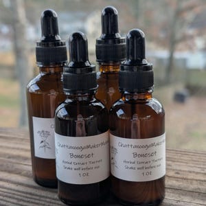 Organic Boneset (Eupatorium perfoliatum) Herbal Tincture Extract