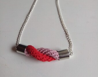 Twist Mini Crochet Necklace