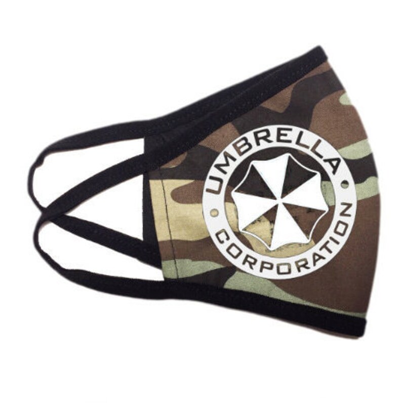 RESIDENT Evil Face Mask Umbrella Corporation Face Mask Etsy.de