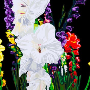 Fiori 2. Fine Art Giclee Ltd Ed Stampa.