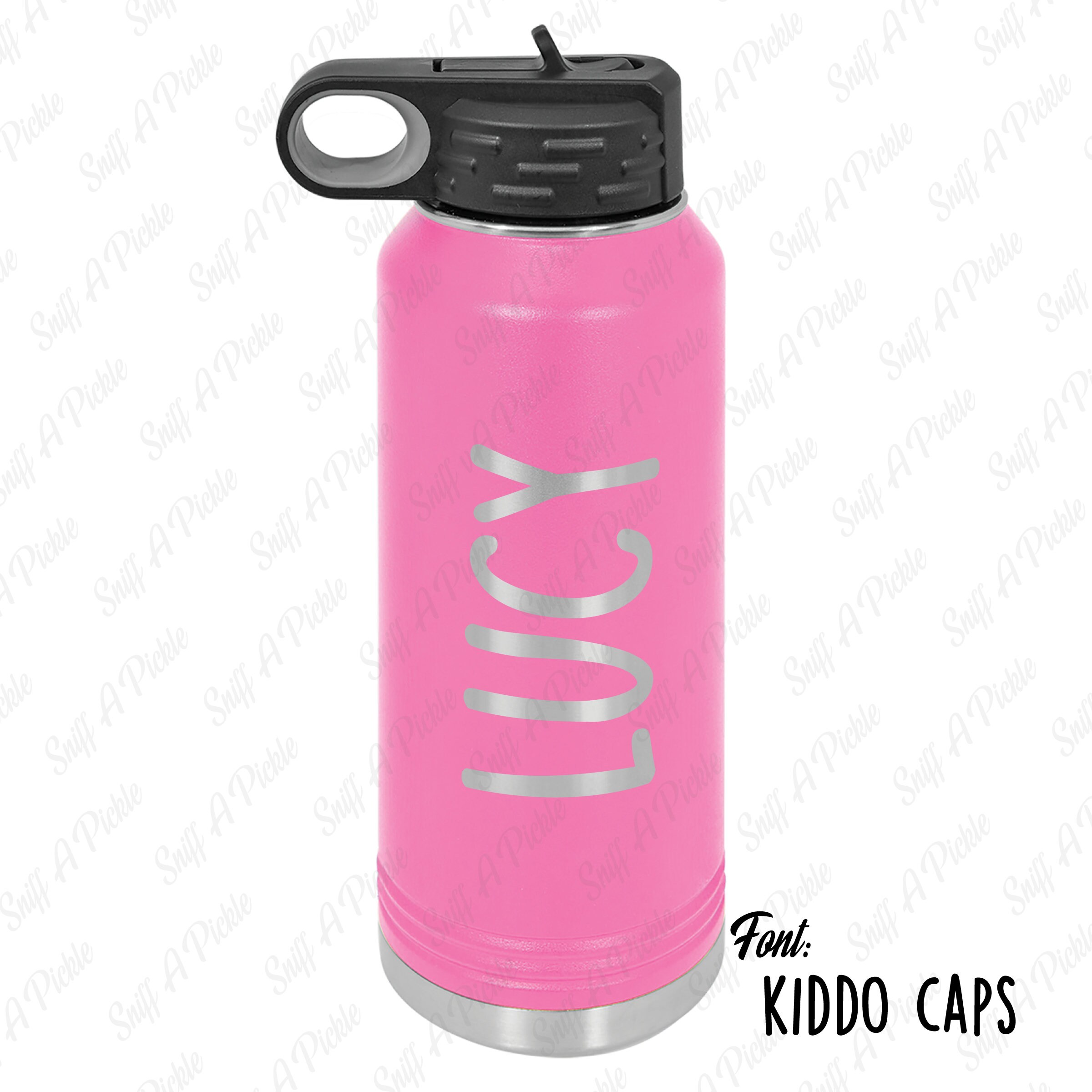 Custom Engraved 32 Ounce Insulated Water Bottle Personalized | Etsy