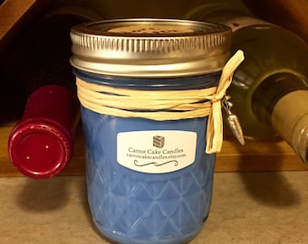 Seattle Rain Soy Candle 8oz Mason Jar