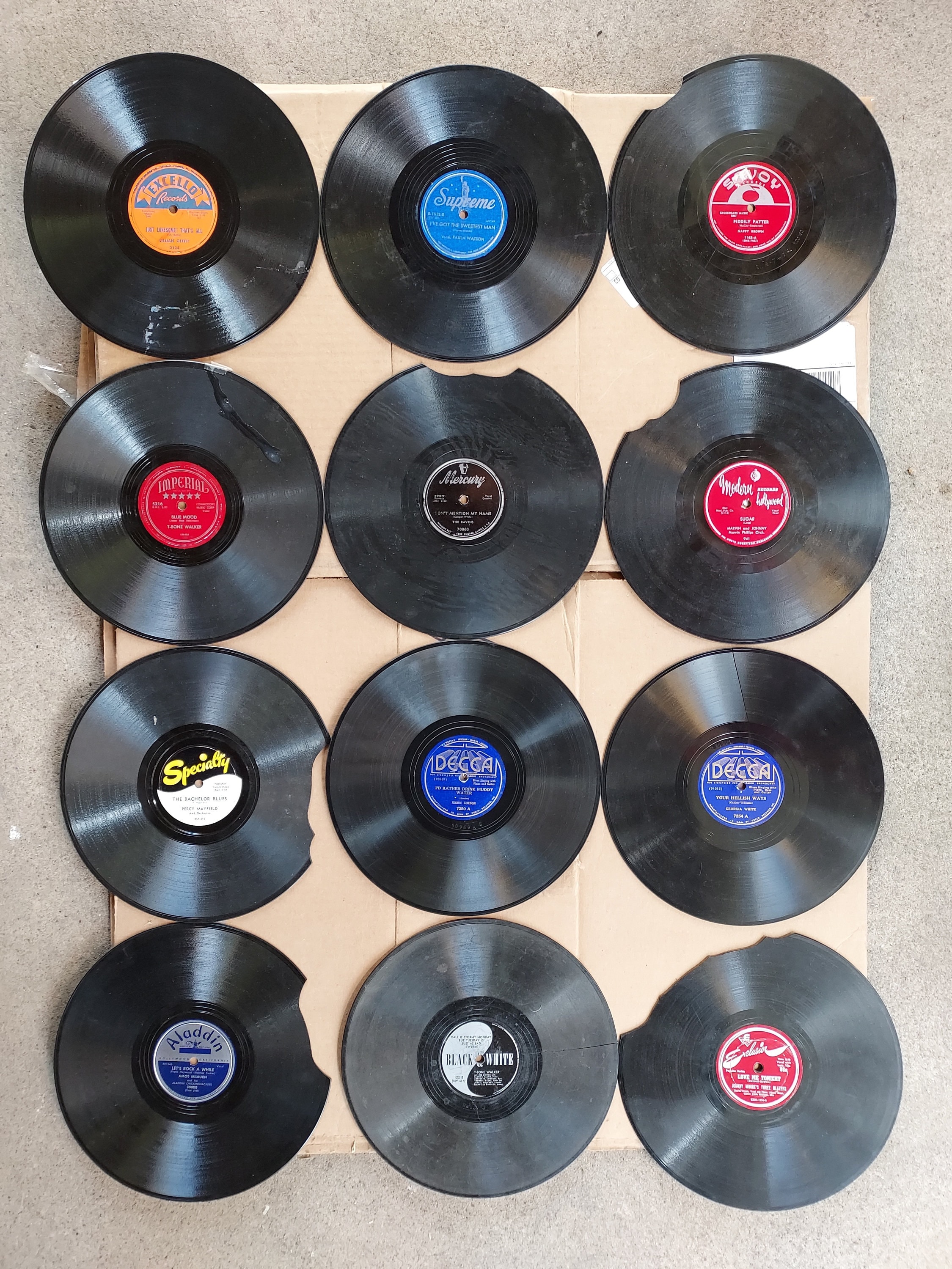 A TRIBUTE TO THE GREAT AL JOLSON / THE INK SPOTS Vinyls (Records Only)