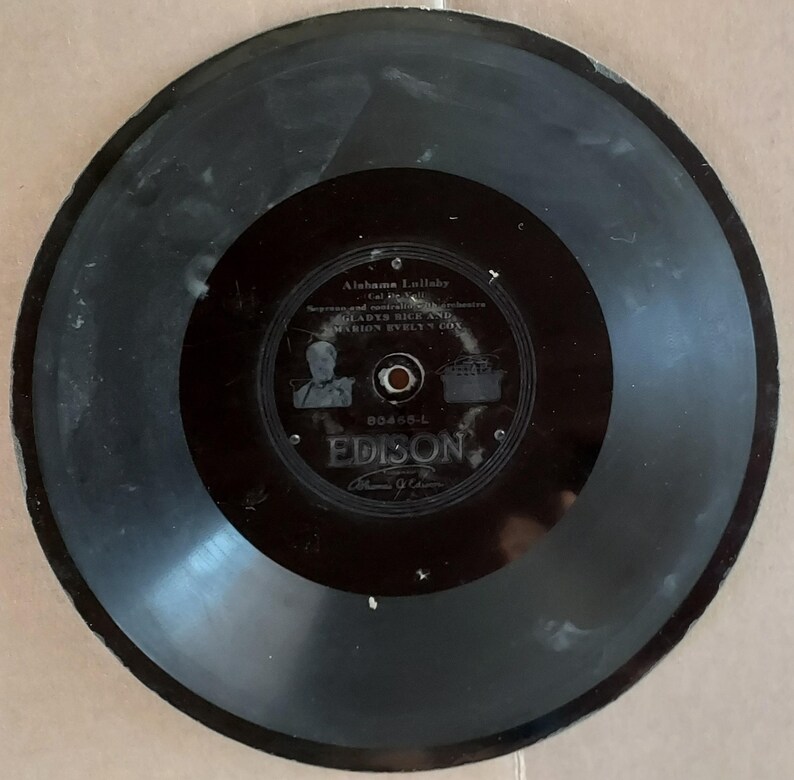 EDISON DIAMOND DISC 10-inch Records (1912-1929): Random Lot of Five for ...