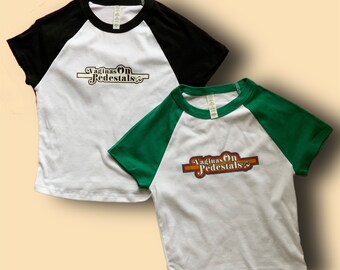 VOP cropped baseball Tee