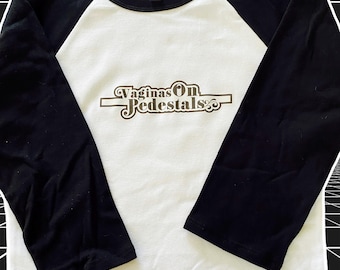 VOP cropped  Long Sleeve baseball Tee