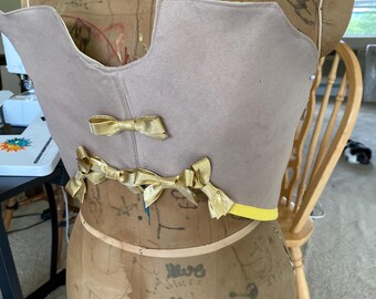 Upcycled custom  Corset