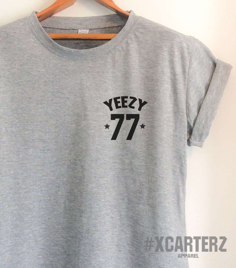 Yeezy Shirts Yeezy Merch Logo Yeezy T Shirts for Women Girls | Etsy