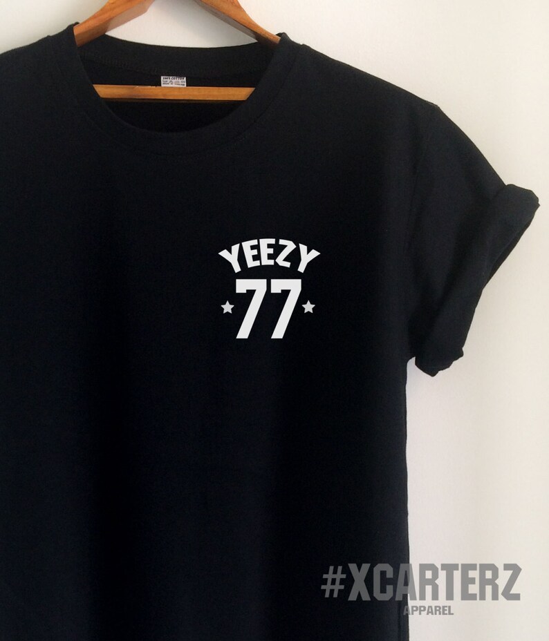yeezy shirt red