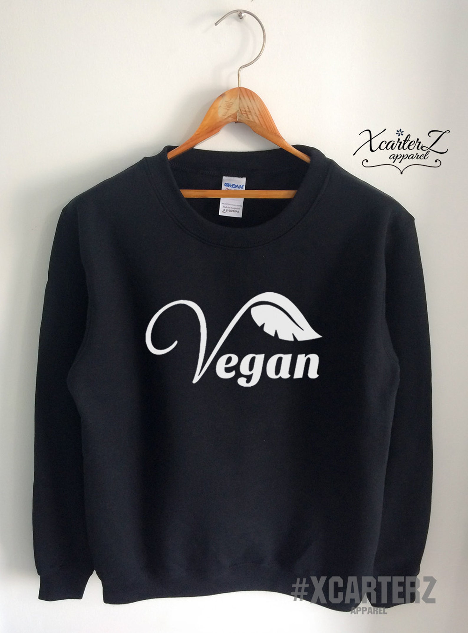 Vegan Sweater Vegan Sweatshirt Vegan Fleece Vegetarian Merch Etsy UK