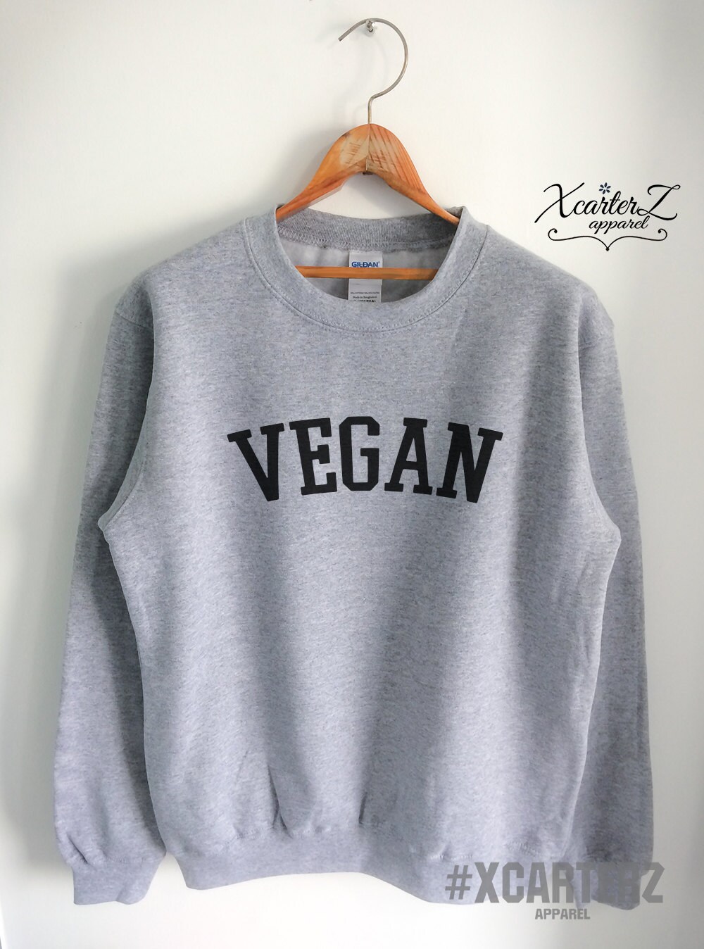 Vegan sweater Vegan Sweatshirt Vegan Fleece Vegetarisch Merch Etsy