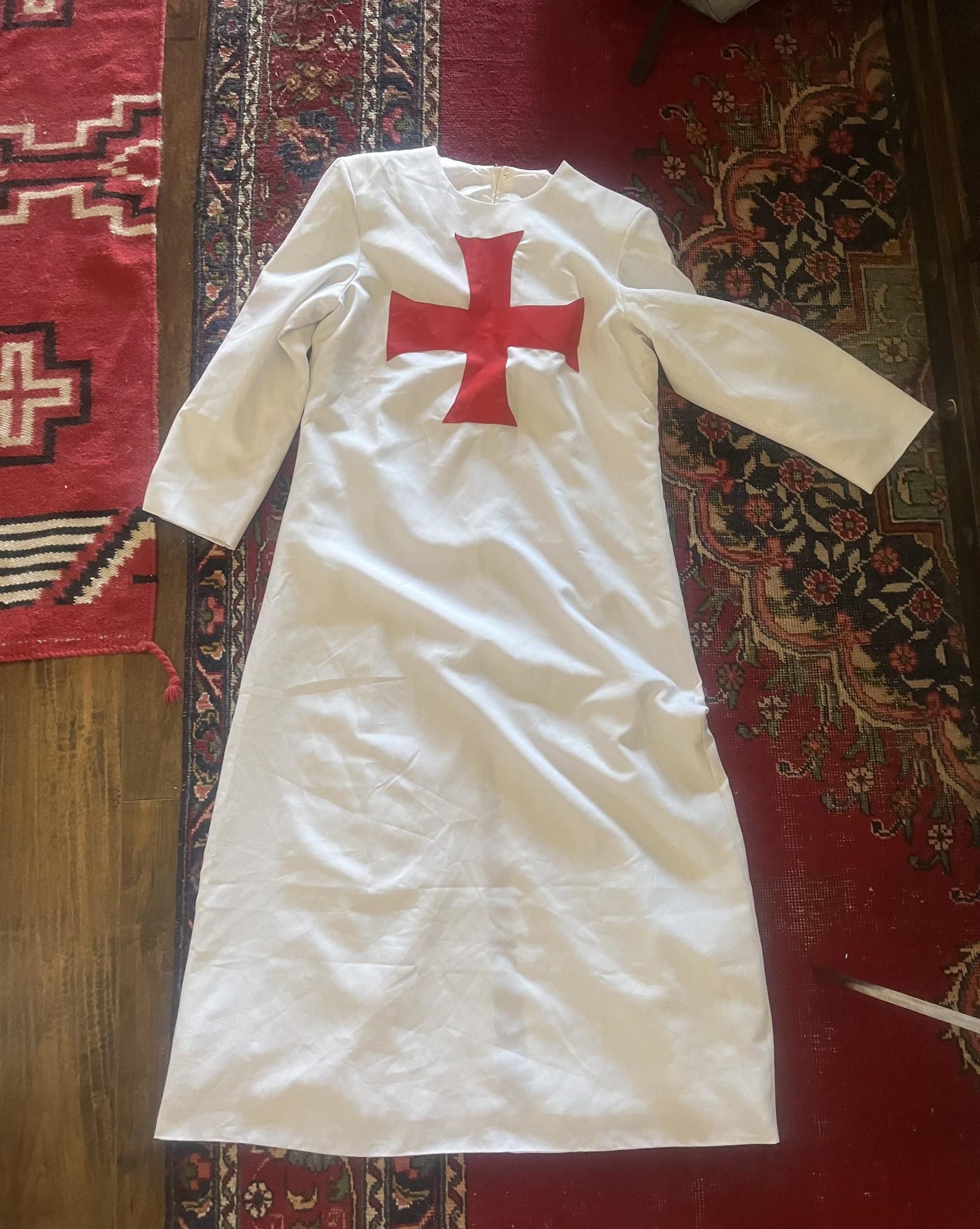 Knight Red Robe Masonic Knights Templar Rosicrucian Scottish Rite Robe - Etsy