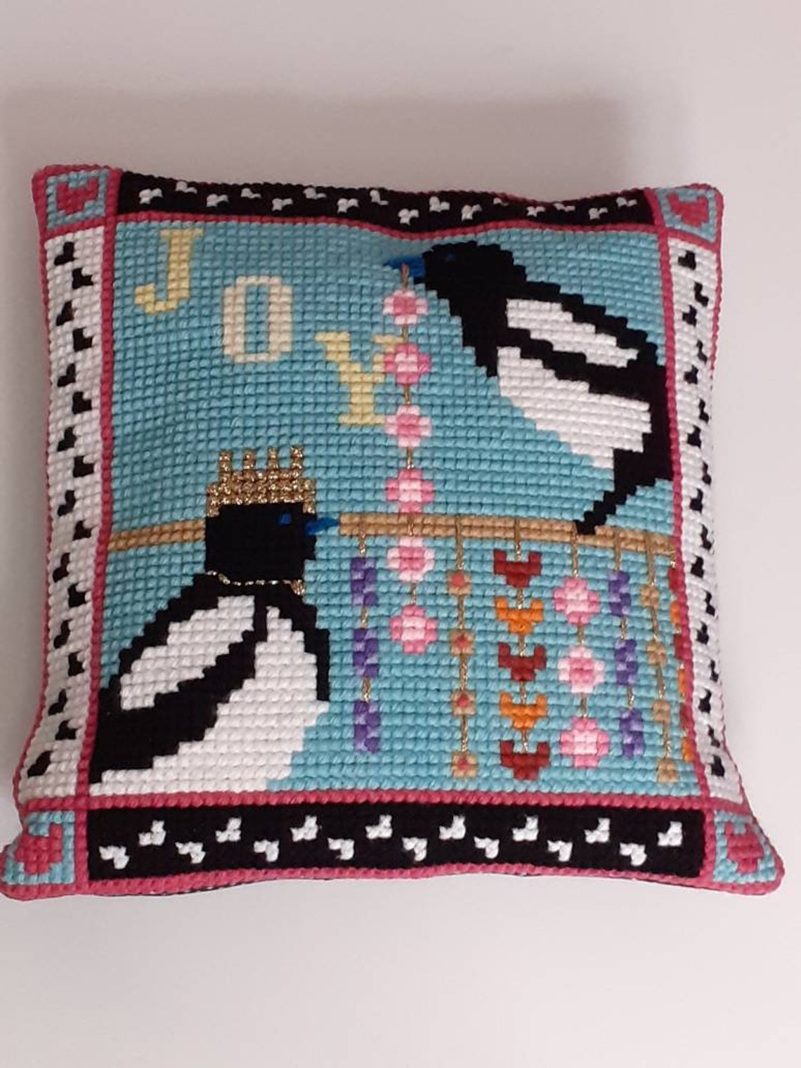 Cross Stitch Kit Stitch Your Own Cushion Front Kit. DIY Etsy