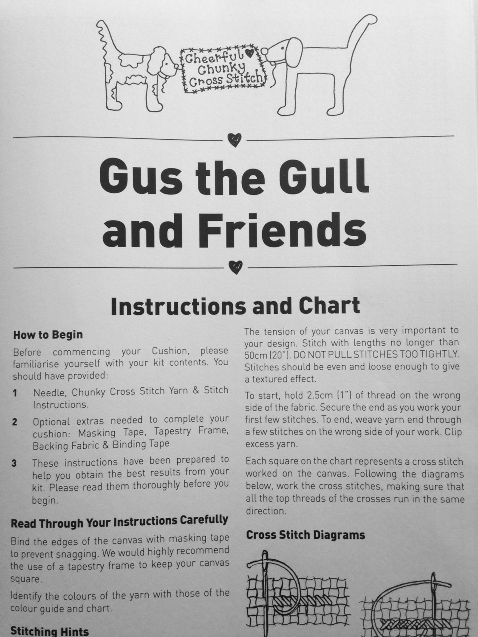 Cross Stitch Kit Stitch Your Own Cross Stitch Kit DIY Etsy