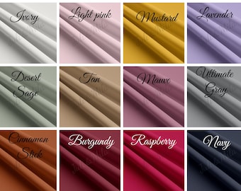 Double Brushed Polyester Fabric by the Yard DBP Jersey Stretchy Soft Polyester Stretch Fabric 1 Yard