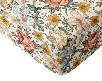 floral crib sheets canada