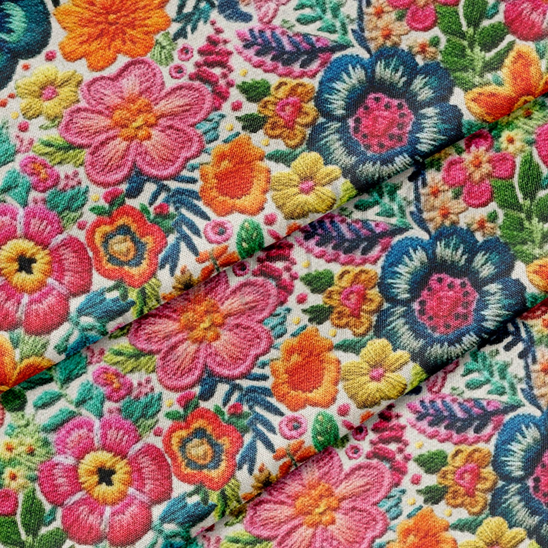 100% Cotton Fabric by the Yard Printed in USA Cotton Sateen Cotton