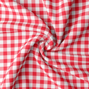 DBP-tyg Dubbelborstat polyestertyg som metervara DBP Jersey Stretchigt mjukt polyesterstretchtyg DBP2460 Gingham