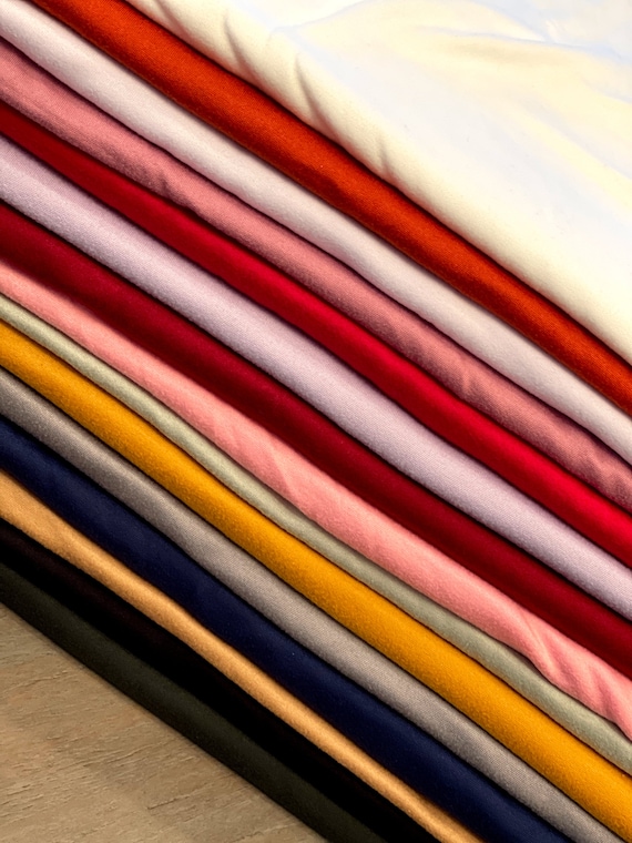 Double Brushed Polyester Fabric by the Yard DBP Jersey Stretchy Soft  Polyester Stretch Fabric 1 Yard 