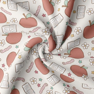 Rib Knit Fabric by the Yard Ribbed Jersey Stretchy Soft Polyester Stretch Fabric 1 Yard  AA1714