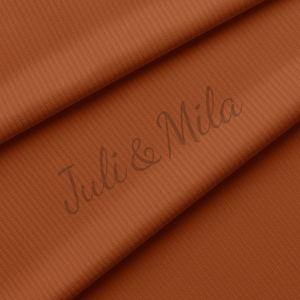Cinnamon Stick Rib Knit Fabric by the Yard Ribbed Jersey Stretchy Soft Polyester Stretch Fabric 1 YardRBKC101