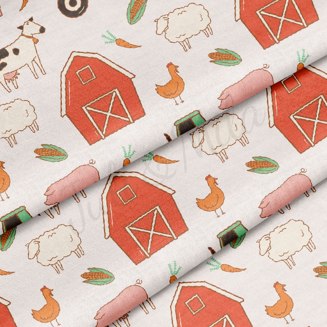 100% Cotton Fabric by the Yard Printed in USA Cotton Sateen - Cotton ...