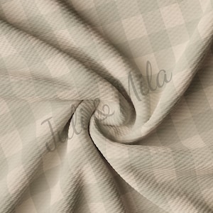 Printed Liverpool Bullet Textured Fabric by the yard 4 Way Stretch Solid Strip Thick Knit Jersey Liverpool Fabric cell5