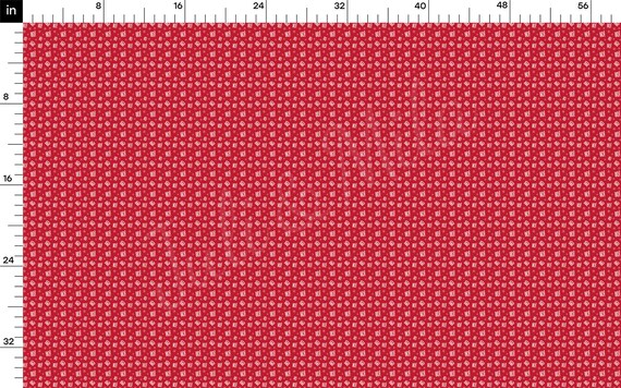 Christmas 100% Cotton Fabric By the Yard Printed in USA Cotton Sateen -  Cotton CTN1954