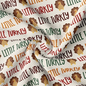 Thanksgiving Liverpool Bullet Textured Fabric by the yard 4Way Stretch Solid Strip Thick Knit Jersey Liverpool Fabric AA2038