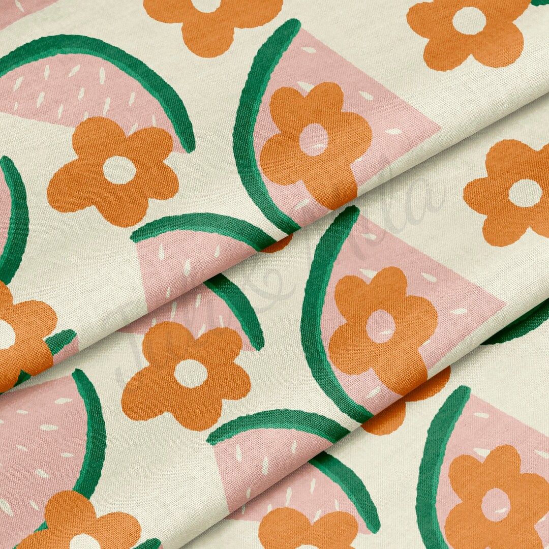100% Cotton Fabric by the Yard Printed in USA Cotton Sateen - Cotton ...