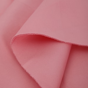 Medium Roze Super Techno Scuba Neopreen Stof op maat gesneden Stretch Stoffen Polyester Spandex voor Scrunchies Kleding Kostuums Bows Strips