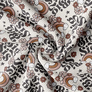Tissu texturé imprimé Big Sis Liverpool Bullet AA539