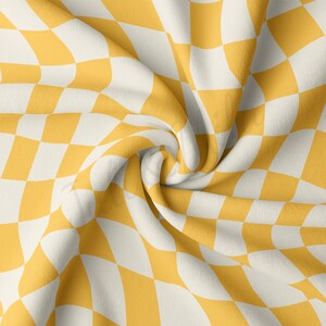 DBP Fabric Double Brushed Polyester Fabric by the Yard DBP Jersey Stretchy Soft Polyester Stretch Fabric DBP2525 Check