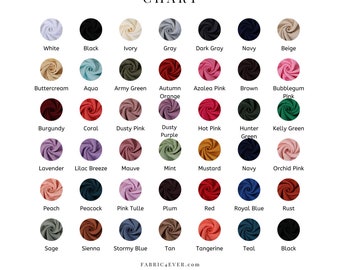 Double Gauze Fabric, 100% Cotton Muslin Fabric, Crinkle Fabric, Swaddle Fabric, Cheesecloth Fabric - Choose from 40 Colors