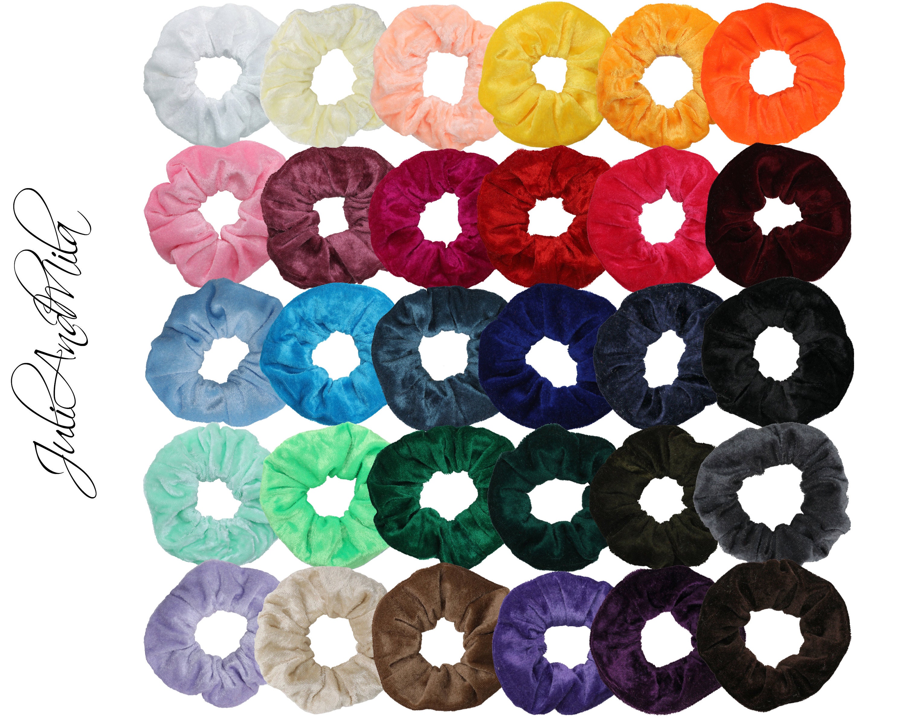 Women Striped Velvet Scrunchies Ponytail Solid Color Hair Rope Elastic Hair Ties Women Striped Velvet Scrunchies Ponytail Solid Color Hair Rope Elastic Hair Ties