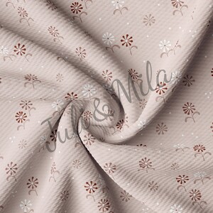 Tela estampada de Pascua Liverpool Bullet Texturizada, cortada a medida, Tira sólida elástica en 4 direcciones, Tela gruesa Liverpool Huevo Conejo Pastel (E20)