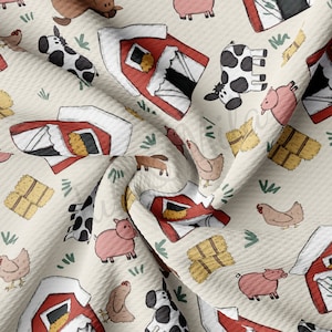 Farm Gedruckt Sterlingsilber Bullet Strukturierter Stoff Schüttgut 4Way Stretch Solid Streifen Dicker Strickjersey italienischer Stil AA965