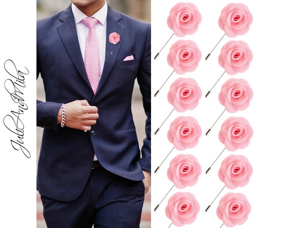 Rose Flower Lapel Pins, Flower Pins