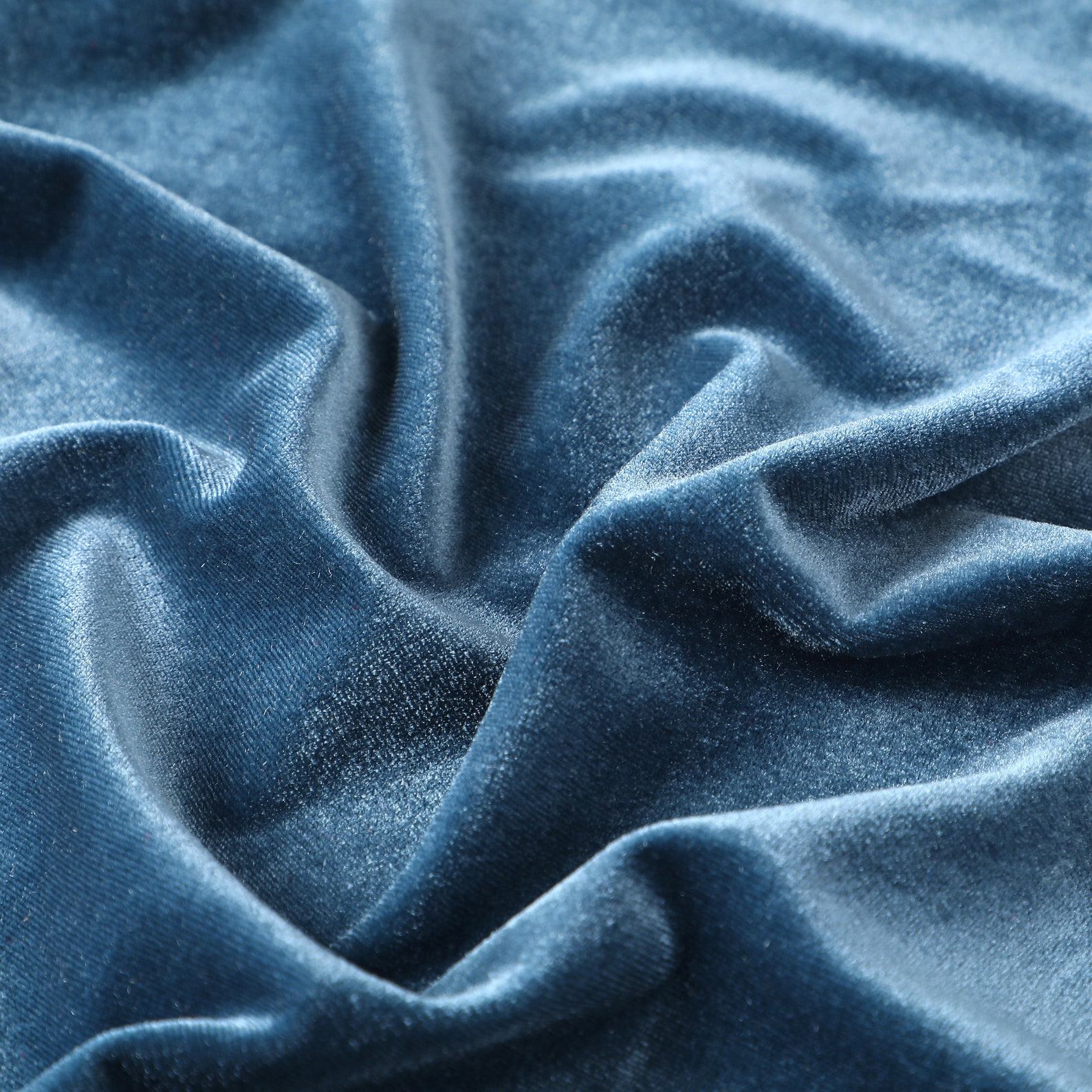 Storm Stretchy Velvet Fabric by the Yard Stretch Fabrics - Etsy