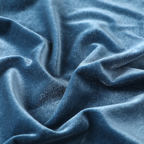 Ice Fabric Stretch Velvet Fabric by The Yard - 60 Wide Soft Stretchy  Fabric for Sewing Clothes, Apparel, Costume, Crafts - 90% Polyester 10%  Spandex