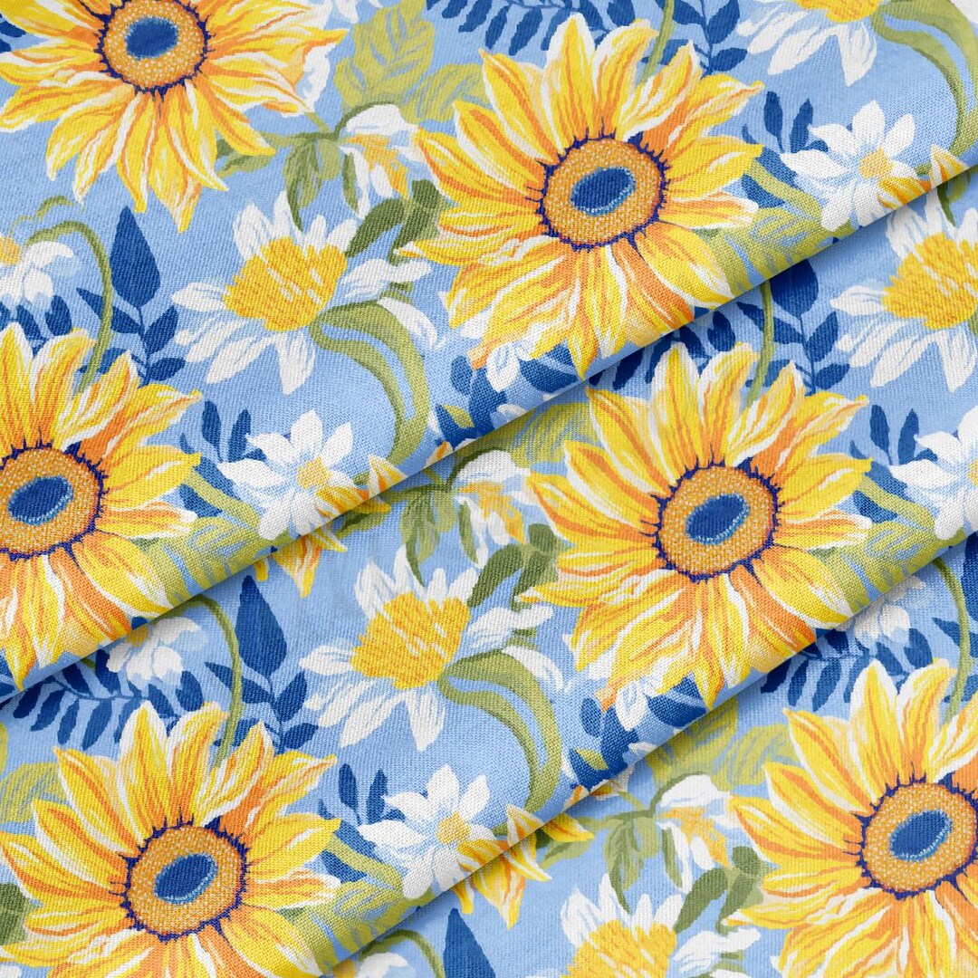 100% Cotton Fabric by the Yard Printed in USA Cotton Sateen - Cotton ...