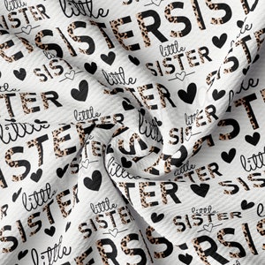 Little Sister Printed Liverpool Bullet Textured Fabric by the yard AA1596